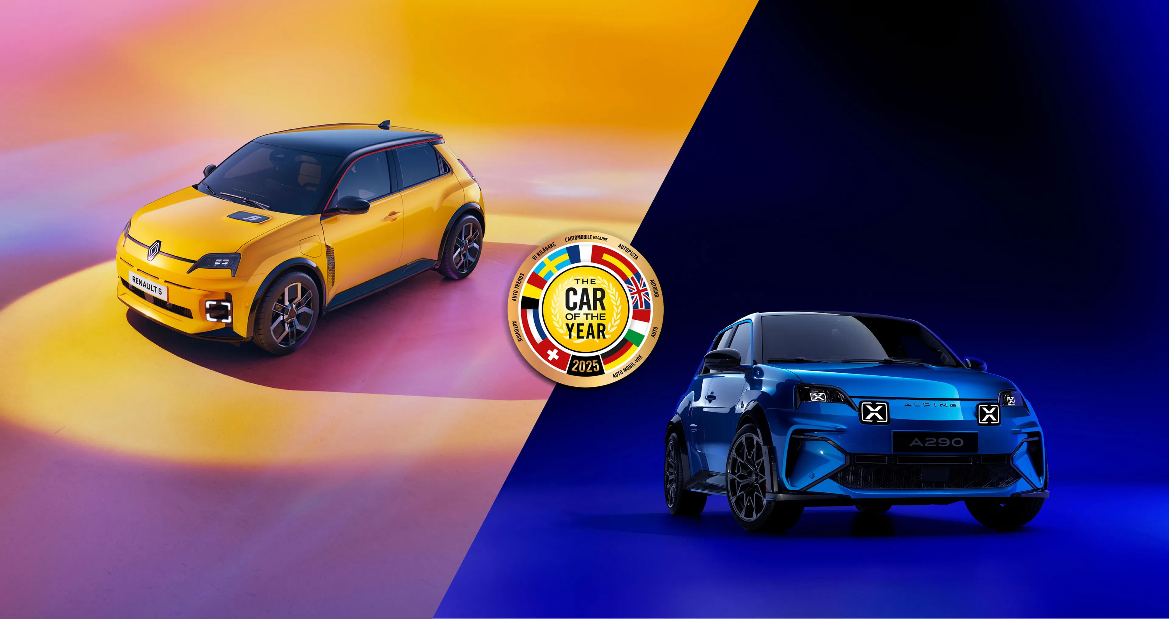 COTY renault 5 & renault a290