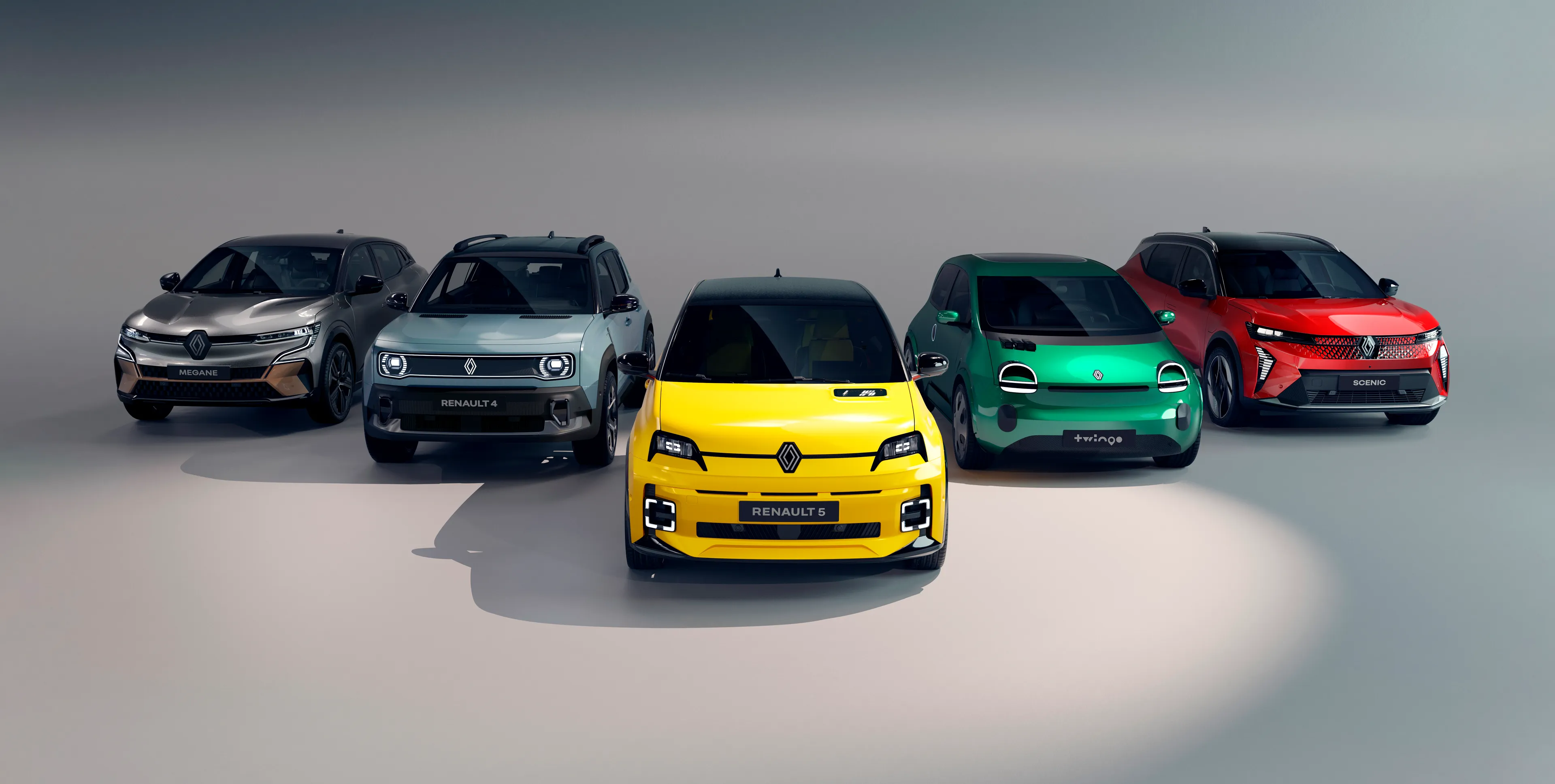 Renault 5 et toute la gamme electric Renault