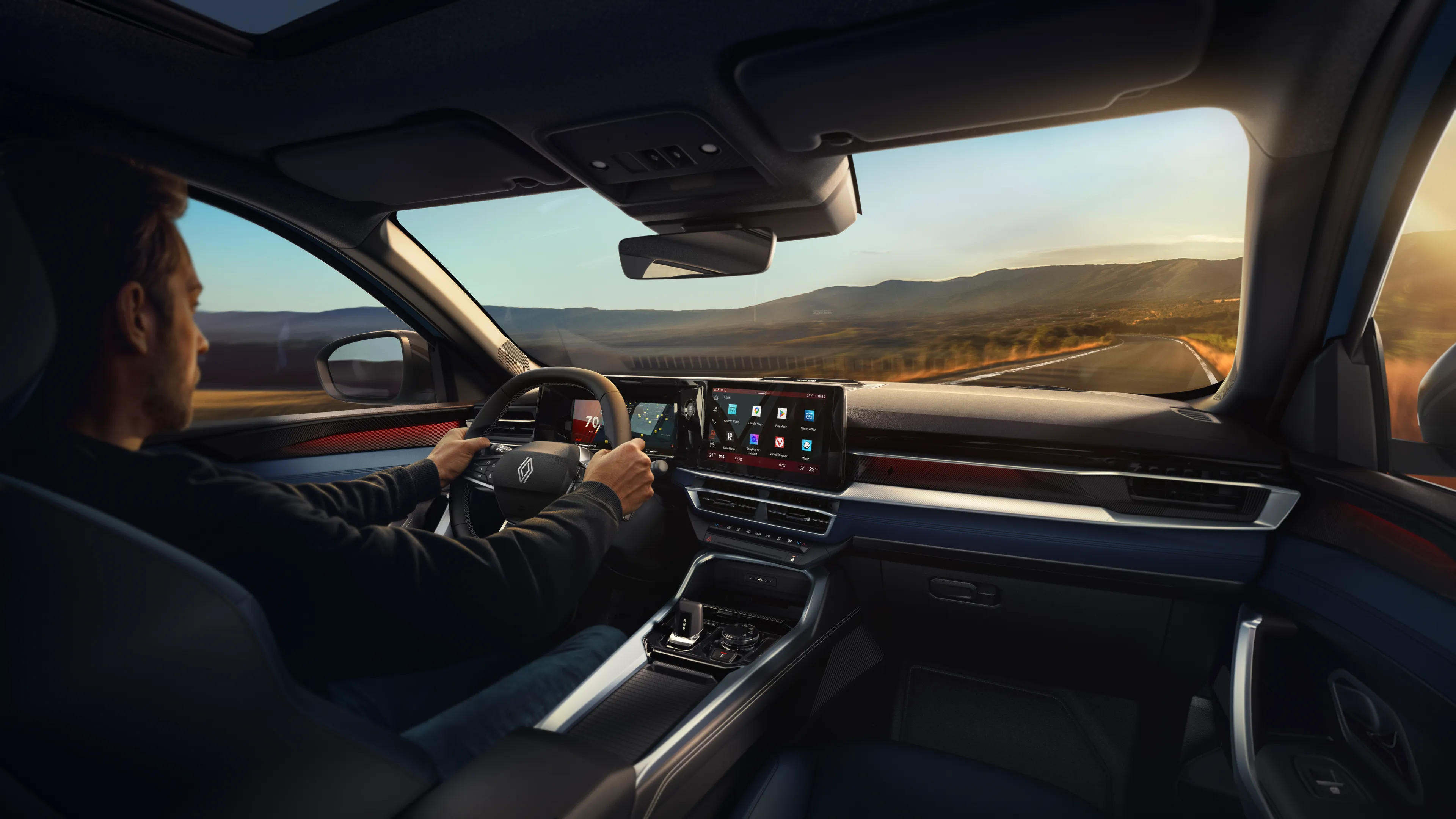 Intérieur du véhicule Renault Boréal