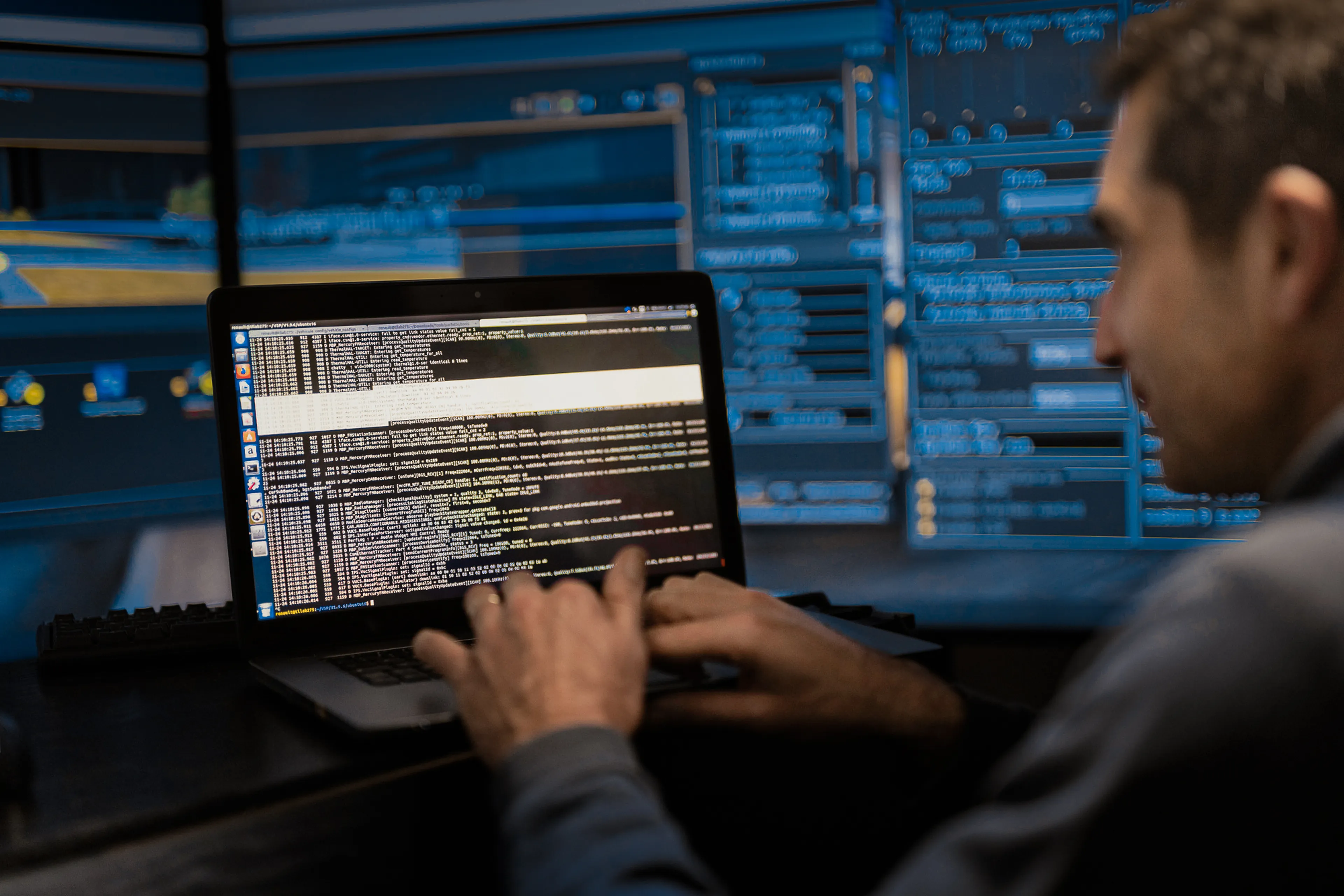 Software development and security image