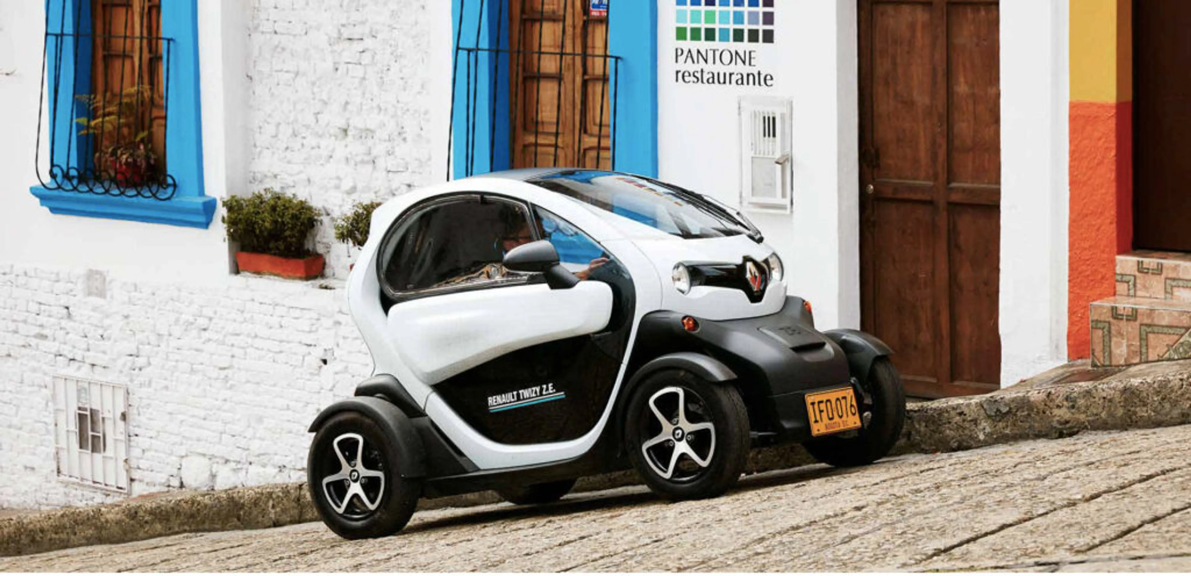 twizy garée